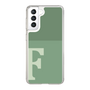 Slim Protection Case［ Original - initial two tone - F green ］