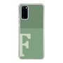 Slim Protection Case［ Original - initial two tone - F green ］