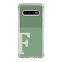 Slim Protection Case［ Original - initial two tone - F green ］