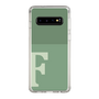 Slim Protection Case［ Original - initial two tone - F green ］