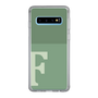 Slim Protection Case［ Original - initial two tone - F green ］