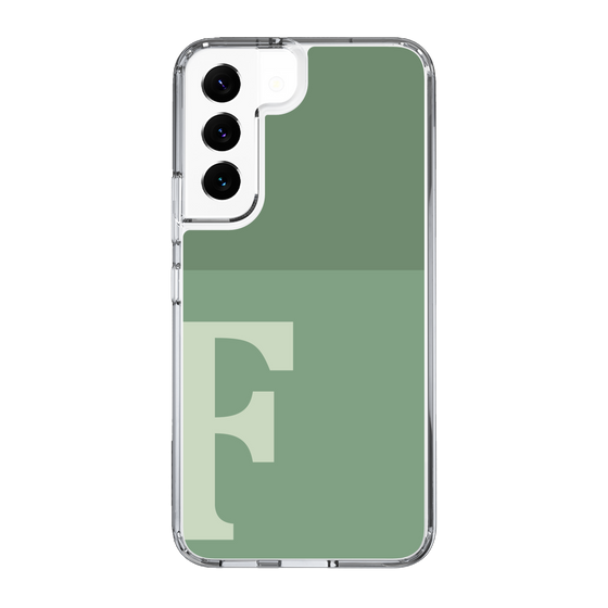 Slim Protection Case［ Original - initial two tone - F green ］