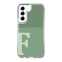 Slim Protection Case［ Original - initial two tone - F green ］