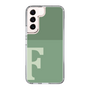 Slim Protection Case［ Original - initial two tone - F green ］