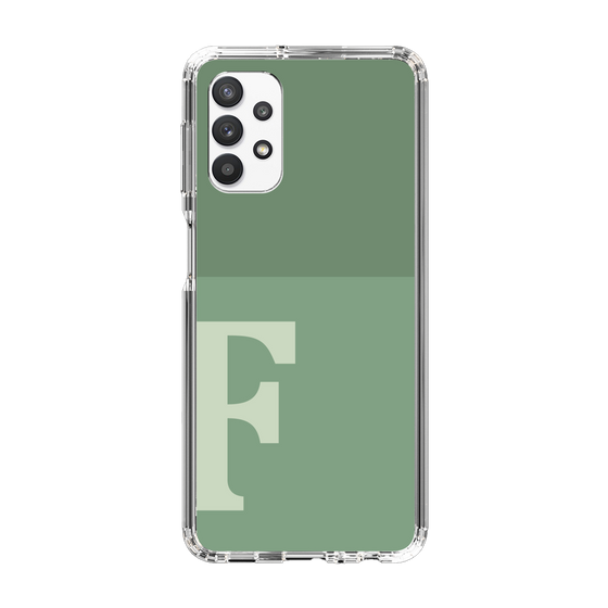 Slim Protection Case［ Original - initial two tone - F green ］