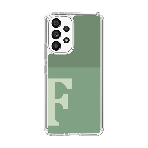 Slim Protection Case［ Original - initial two tone - F green ］