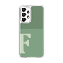 Slim Protection Case［ Original - initial two tone - F green ］