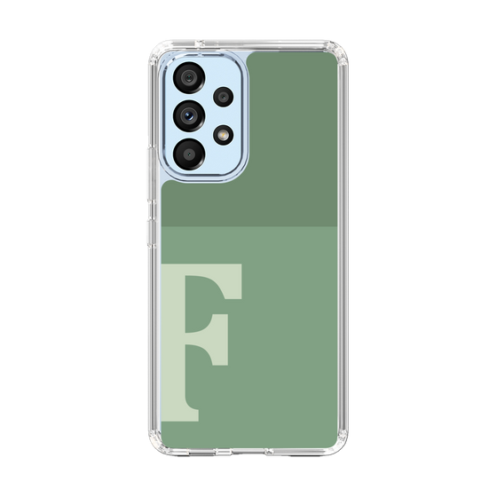 Slim Protection Case［ Original - initial two tone - F green ］
