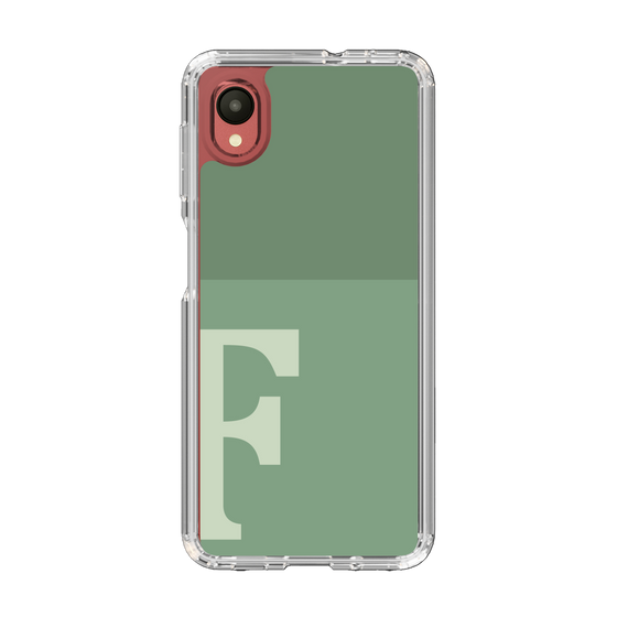 Slim Protection Case［ Original - initial two tone - F green ］