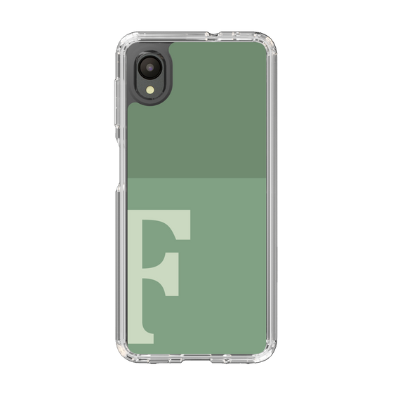 Slim Protection Case［ Original - initial two tone - F green ］