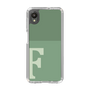 Slim Protection Case［ Original - initial two tone - F green ］