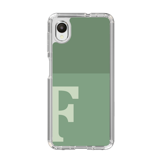 Slim Protection Case［ Original - initial two tone - F green ］