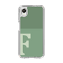 Slim Protection Case［ Original - initial two tone - F green ］