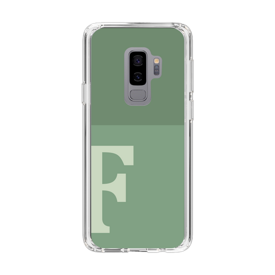 Slim Protection Case［ Original - initial two tone - F green ］