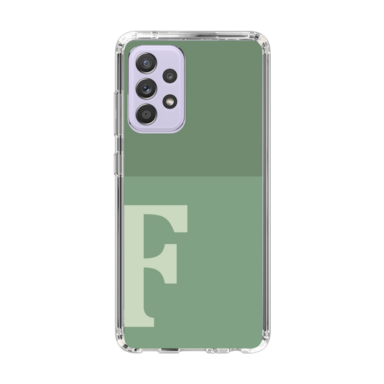 Slim Protection Case［ Original - initial two tone - F green ］