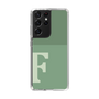 Slim Protection Case［ Original - initial two tone - F green ］