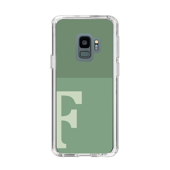 Slim Protection Case［ Original - initial two tone - F green ］