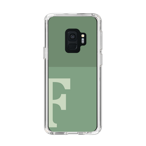 Slim Protection Case［ Original - initial two tone - F green ］