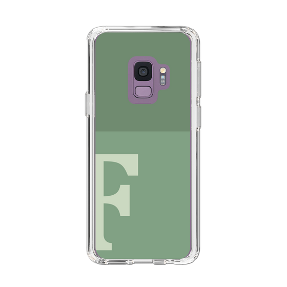 Slim Protection Case［ Original - initial two tone - F green ］