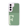 Slim Protection Case［ Original - initial two tone - F green ］