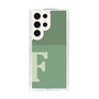 Slim Protection Case［ Original - initial two tone - F green ］