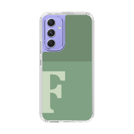 Slim Protection Case［ Original - initial two tone - F green ］