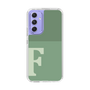 Slim Protection Case［ Original - initial two tone - F green ］