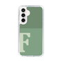 Slim Protection Case［ Original - initial two tone - F green ］