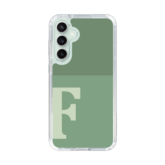 Slim Protection Case［ Original - initial two tone - F green ］