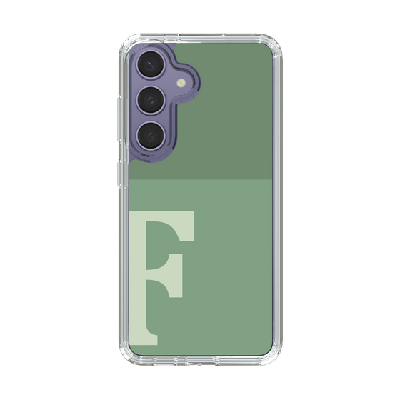 Slim Protection Case［ Original - initial two tone - F green ］