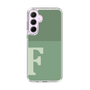 Slim Protection Case［ オリジナル - initial two tone - F green ］