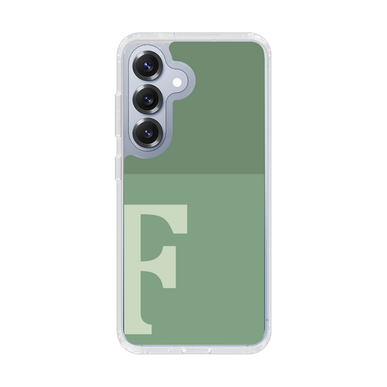 Slim Protection Case［ Original - initial two tone - F green ］