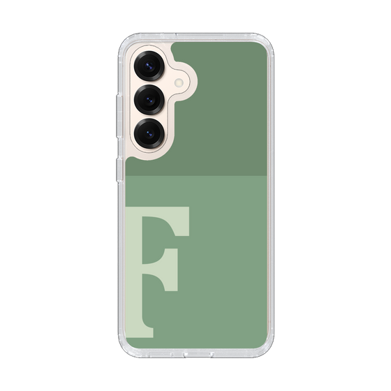 Slim Protection Case［ Original - initial two tone - F green ］