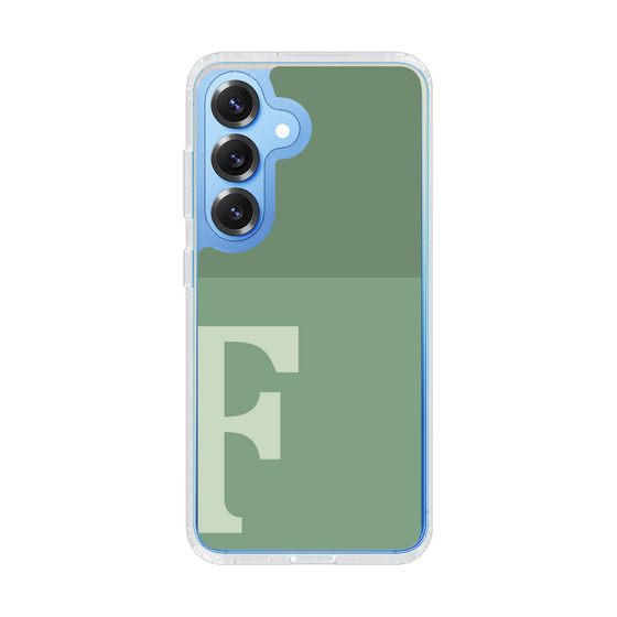 Slim Protection Case［ Original - initial two tone - F green ］