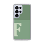 Slim Protection Case［ Original - initial two tone - F green ］