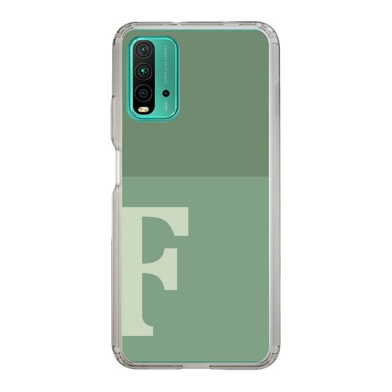 Slim Protection Case［ Original - initial two tone - F green ］