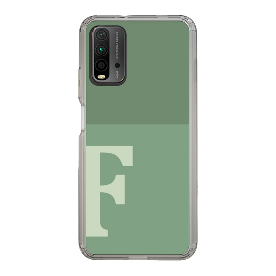 Slim Protection Case［ Original - initial two tone - F green ］