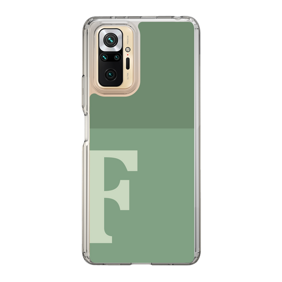 Slim Protection Case［ Original - initial two tone - F green ］