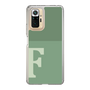 Slim Protection Case［ Original - initial two tone - F green ］