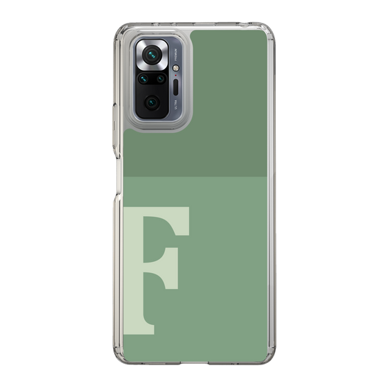 Slim Protection Case［ Original - initial two tone - F green ］