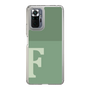 Slim Protection Case［ Original - initial two tone - F green ］