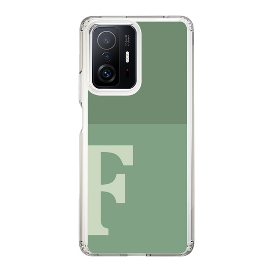 Slim Protection Case［ Original - initial two tone - F green ］
