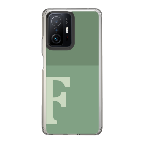 Slim Protection Case［ Original - initial two tone - F green ］