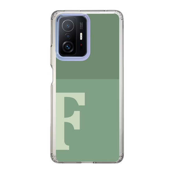 Slim Protection Case［ Original - initial two tone - F green ］