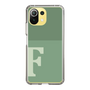 Slim Protection Case［ Original - initial two tone - F green ］