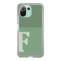 Slim Protection Case［ Original - initial two tone - F green ］