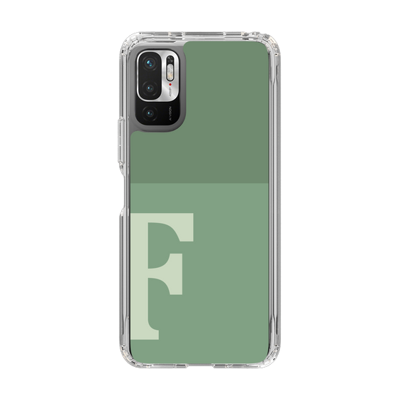 Slim Protection Case［ Original - initial two tone - F green ］