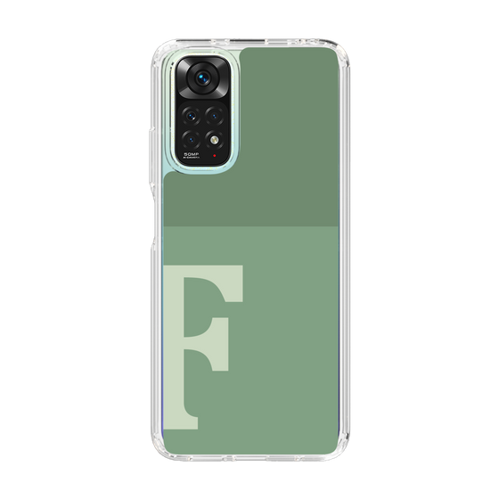 Slim Protection Case［ Original - initial two tone - F green ］