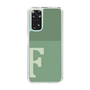 Slim Protection Case［ Original - initial two tone - F green ］