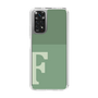 Slim Protection Case［ Original - initial two tone - F green ］